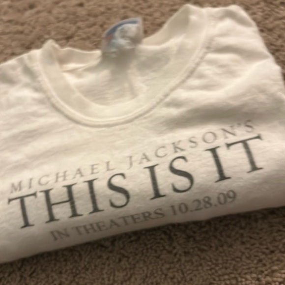 Michael Jackson's This Is It White T-Shirt - Picture 6 of 7